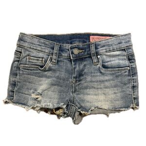 BlankNYC Girls the mini Astor shorts size 7 in excellent condition